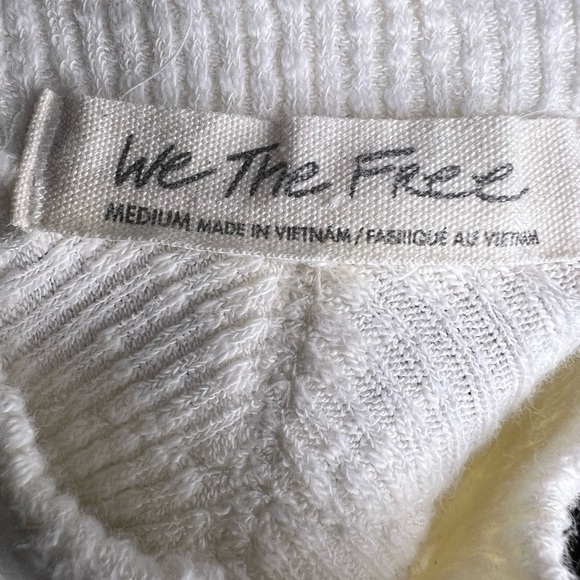 Free People Casey Tunic Sweater im Ivory.  size Small. - Picture 12 of 15